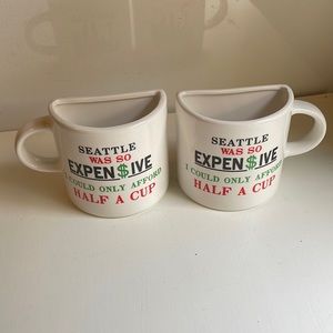 Seattle Washington 2 half a cup